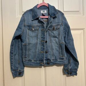 Old navy girls denim jacket size 8